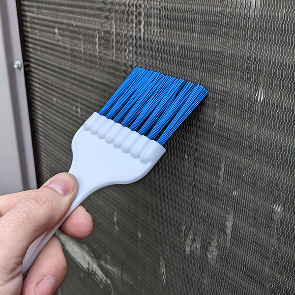 Soft brush for cleaning Sub-Zero condenser